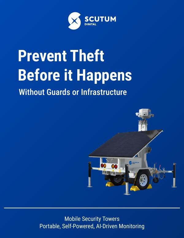 Mobile Security Towers Brochure — cover